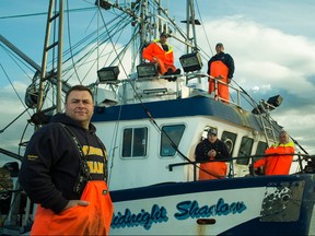 Captain Richard Gillett, featured on Discovery's COLD WATER COWBOYS (CNW Group/Discovery)