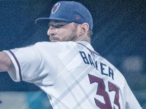 New Blue Jays pitcher Bryan Baker (Blue Jays/Twitter)