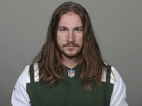This is a June 2018 photo of Dylan Donahue of the New York Jets NFL football team. (AP Photo, File)