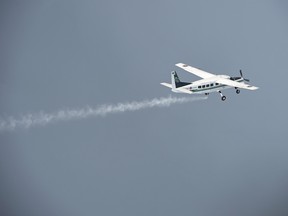 This picture taken on March 25, 2016 shows a Cessna 208 Caravan aircraft. (Getty Images/File photo)