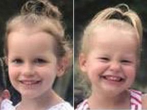 This photo combo of images provided by The Colorado Bureau of Investigation shows Bella Watts, left, and Celeste Watts. (The Colorado Bureau of Investigation via AP)