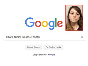 Stephany E. LaFoutain is accused of killing her two children. LaFountain allegedly Googled: how to commit the perfect murder. (Google/Fairbanks Police Department)