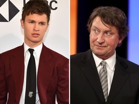 Ansel Elgort attends a screening of 'Jonathan' during the 2018 Tribeca Film Festival at SVA Theatre on April 21, 2018 in New York City. (Photo by Slaven Vlasic/Getty Images for Tribeca Film Festival) Wayne Gretzky of the Edmonton Oilers attends the first round of the 2018 NHL Draft at American Airlines Center on June 22, 2018 in Dallas, Texas. (Photo by Bruce Bennett/Getty Images)