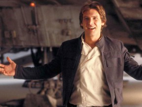 Harrison Ford's as Han Solo in Star Wars.