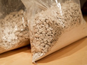 Two bags of heroin. (Postmedia Network file photo)
