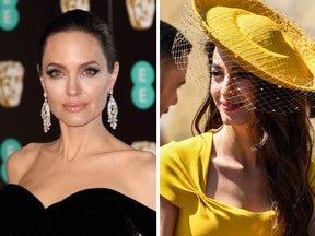 Angelina Jolie and Amal Clooney. (WENN.COM)