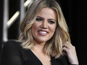 Khloe Kardashian participates in the panel for "Kocktails with Khloe" at the FYI 2016 Winter TCA in Pasadena, Calif., on Jan. 6, 2016.