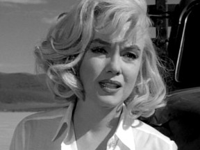 Marilyn Monroe in "The Misfits."