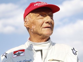In this file photo taken on June 30, 2018, Formula One legend Niki Lauda is seen in Spielberg on June 30, 2018, ahead of the Austrian Formula One Grand Prix. (Getty Images)