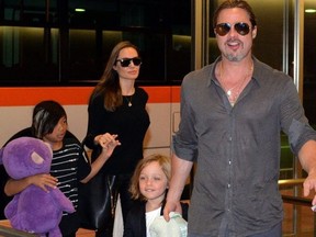 The battle between Angelina Jolie and Brad Pitt is mostly over custody of their children.