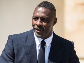 The wedding of Prince Harry and Meghan Markle at Windsor Castle  Featuring: Idris Elba Where: Windsor, United Kingdom When: 19 May 2018 Credit: John Rainford/WENN ORG XMIT: wenn34275809