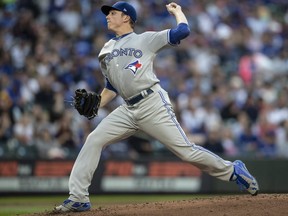Starter Ryan Borucki, of the Toronto Blue Jays, delivers a pitch during the seventh inning of a game against the Seattle Mariners at Safeco Field on Aug. 3, 2018 in Seattle, Wash.