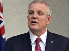 Treasurer Scott Morrison was picked as Australia's new prime minister on Friday, on Aug. 24, 2018.