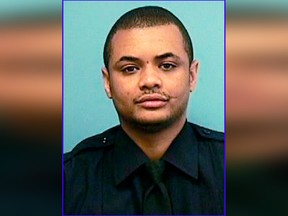 This undated file photo provided by the Baltimore Police Department shows Detective Sean Suiter.
