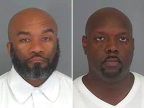 Lawrence Robert Meadows (L) and Roderick Mitchell Cummings are seen in undated photos provided by the South Carolina Law Enforcement Division.