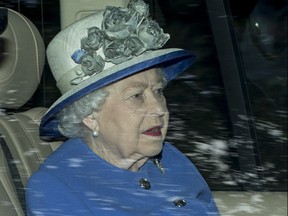 HRH Queen Elizabeth II attends the weekly service at Crathie Church in Crathie, U.K., on Aug. 5, 2018.