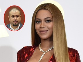 George Zimmerman allegedly threatened Beyonce during the filming of a documentary on Trayvon Martin.