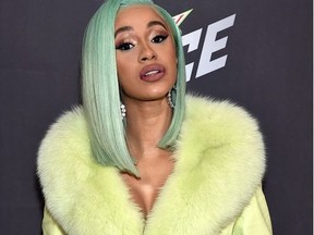 Cardi B attends the Billboard 2018 R&B Hip-Hop Power Players event at Legacy Records on September 27, 2018 in New York City.