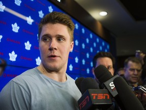 Leafs' Jake Gardiner is in the last year of his contract. (ERNEST DOROSZUK/Toronto Sun)