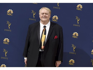 Louie Anderson arrives at the 70th Primetime Emmy Awards on Monday, Sept. 17, 2018, at the Microsoft Theater in Los Angeles.
