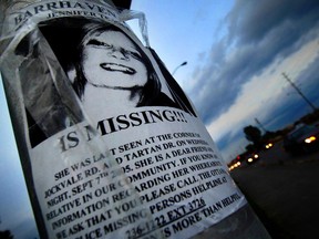 A poster asking for the public's help in finding Jennifer Teague, September 2005.
