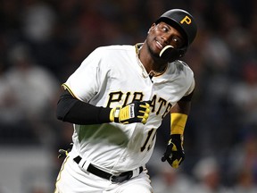 The Yankees acquired shortstop Adeiny Hechavarria from the Pirates to back up injured shortstop Didi Gregorius.