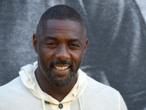 English director Idris Elba poses on the red carpet at the UK premiere of Yardie, in central London on August 21, 2018.