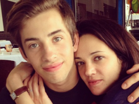 Asia Argento, right, paid Jimmy Bennett US$380,000 to cover up her sexual assault of him when he was just 17. (Instagram)
