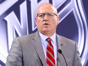 Deputy NHL Commissioner Bill Daly.