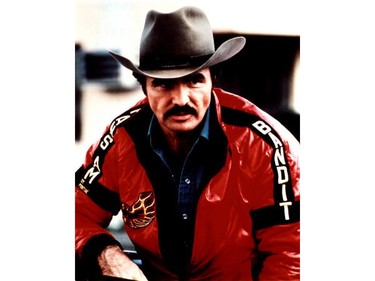 Burt Reynolds in "Smokey and the Bandit."