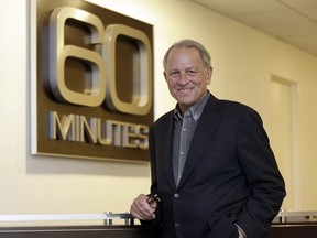 In this Sept. 12, 2017 file photo, "60 Minutes" Executive Producer Jeff Fager poses for a photo at the "60 Minutes" offices, in New York.  (AP Photo/Richard Drew, File)