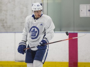 Leafs forward Tyler Ennis has had three 20-goal seasons in the NHL.