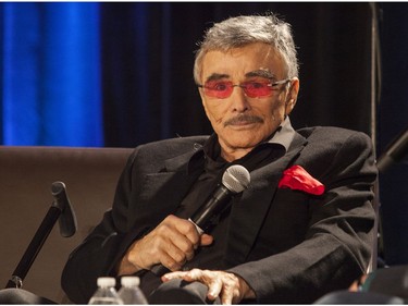 In this Aug. 22, 2015 file photo, Burt Reynolds appears at the Wizard World Chicago Comic-Con in Chicago.