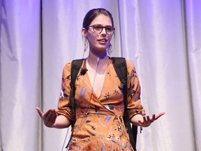 Claire's Place Foundation, Founder, Claire Wineland attends the Dream Foundation's 2017 Dreamland Gala at The Ritz-Carlton Bacara on November 18, 2017 in Goleta, California.