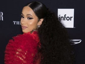 Cardi B attends the Harper's BAZAAR "ICONS by Carine Roitfeld" party at The Plaza on Friday, Sept. 7, 2018, New York.