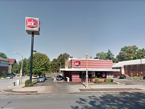 Jack in the Box restaurant in St. Louis. (Google Street View)