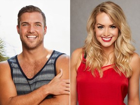 Bachelor in Paradise's Jordan Kimball and Jenna Cooper. (ABC)