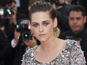 In this May 14, 2018 file photo, Kristen Stewart poses for photographers at the premiere of the film "BlacKkKlansman" at the 71st international Cannes film festival in France. (Arthur Mola/Invision/AP, File)