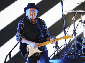 In this May 24 2013, file photo, Gene Cornish, of The Rascals, performs at Hard Rock Live! in the Seminole Hard Rock Hotel & Casino in Hollywood, Fla.
