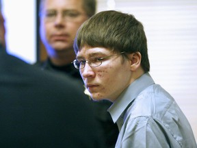 In this April 16, 2007, file photo, Brendan Dassey appears in court at the Manitowoc County Courthouse in Manitowoc, Wis.