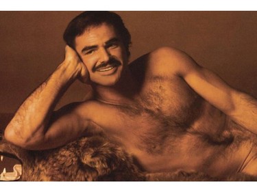 Burt Reynolds in the April 1972 issue of Cosmopolitan.