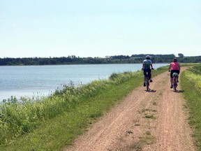 The Confederation Trail, Prince Edward Island's 435-kilometre cycling trail, is provincially managed and maintained, offering safe and accessible trails for riders of all skill level.