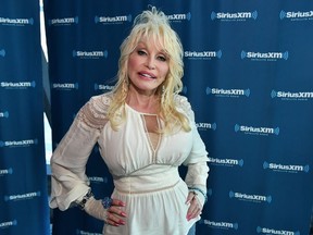 Recording Artist Dolly Parton arrives at SiriusXM Nashville Studios at Bridgestone Arena on October 4, 2018 in Nashville, Tennessee.