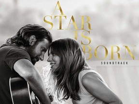 This cover image released by Interscope Records shows the original motion picture soundtrack for "A Star is Born," featuring Bradley Cooper and Lady Gaga. (Interscope Records via AP)
