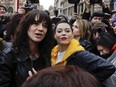 Happier times. Former friends Asia Argento and Rose McGowan are engaged in a #MeToo melee.