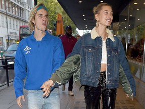 Justin Bieber and Hailey Baldwin.