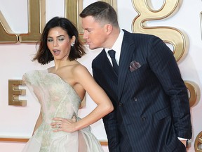 Jenna Dewan and Channing Tatum are seen in a 2017 file photo.\