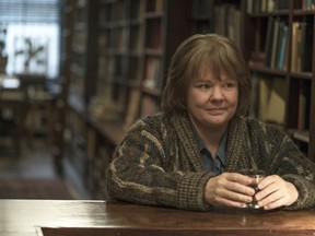 This image released by Fox Searchlight Pictures shows Melissa McCarthy in a scene from "Can You Ever Forgive Me?"