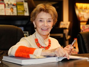 Actress Peggy McCay signs books and greets fans at the 'Days of our Lives: Better Living' book tour on September 27, 2013 in Birmingham, Alabama. (Photo by Skip Bolen/Getty Images for Days of our Lives)