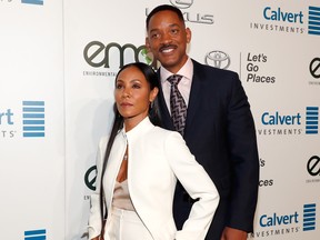 Jada Pinkett Smith (L) and Will Smith attend the Environmental Media Association 26th Annual EMA Awards Presented By Toyota, Lexus And Calvert at Warner Bros. Studios on October 22, 2016 in Burbank, California. (Photo by Rich Polk/Getty Images for Environmental Media Association)
